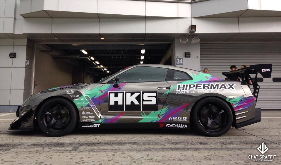 HKS様レースカー-R35-GTR